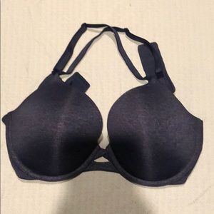 Navy blue Victoria’s secret bra